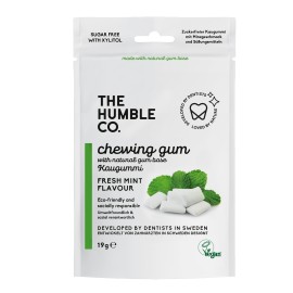 The Humble Co. Natural Chewing Gum - Fresh Mint Φυσική Τσίχλα με Γεύση Μέντα 19gr