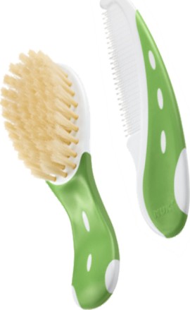 Nuk ΣΕΤ Βούρτσα - Χτένα με Φυσική Τρίχα σε Διάφορους Χρωματισμούς [10.545.051]