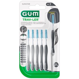 Sunstar GUM Trav-Ler Tapered 2.6mm Μεσοδόντια Βουρτσάκια 6 Τεμάχια [1619]