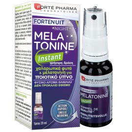 Forte Pharma Forte Nuit Melatonine Instant Spray για τη Διευκόλυνση του Ύπνου με Χαλαρωτικά Βότανα & Μελατονίνη 20ml