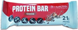 Healthia Protein Bar Μπάρα με 21gr Πρωτεΐνη & Γεύση Κακάο 60gr