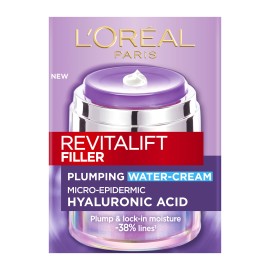Loreal Paris Revitalift Filler Water Cream Day Αντιρυτιδική Κρέμα Προσώπου με Υαλουρονικό Οξύ 50ml