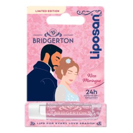 Liposan Limited Edition Bridgerton Eνυδατικό Balm Χειλιών Rose Meringue Μαρέγκα Τριαντάφυλλο 4.8g