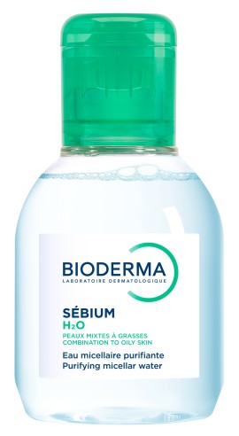 Bioderma Sebium H2O Micellar Water Eξυγιαντικό Νερό Καθαρισμού & Ντεμακιγιάζ για το Μικτό/Λιπαρό ή Δέρμα με Τάση Ακμής 100ml