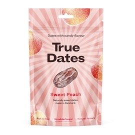True Dates Φυσικοί Χουρμάδες με Γεύση Sweet Peach Χωρίς Ζάχαρη 100gr