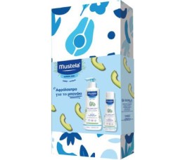 Mustela PROMO Gentle Cleansing Gel Καθαρισμού για Σώμα - Μαλλιά με Αβοκάντο 500ml - ΔΩΡΟ Cleansing Gel 200ml