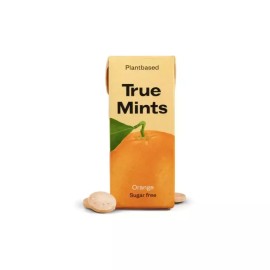 True Mints Orange Sugar Free Φυσικές Παστίλιες με Γεύση Πορτοκάλι Χωρίς Ζάχαρη 13gr