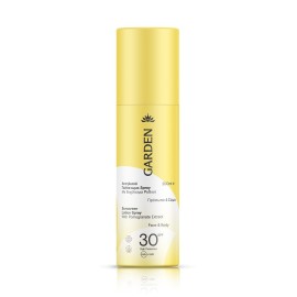 Garden Sunscreen Face & Body Lotion Spray SPF30 Αντηλιακό Γαλάκτωμα Σπρέι Υψηλής Προστασίας για Πρόσωπο & Σώμα 200ml