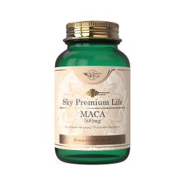 Sky Premium Life Maca 500mg Συμπλήρωμα Διατροφής για την Αύξηση της Λίμπιντο 60 Κάψουλες