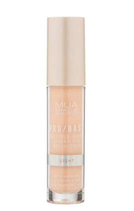 MUA Pro Base Double Shot Under Eye Brightener Light Primer Ματιών Μειώνει το Πρήξιμο 5ml