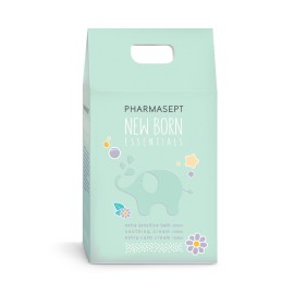 Pharmasept PROMO New Born Extra Sensitive Bath Αφρόλουτρο 250ml - Soothing Cream Προστατευτική Κρέμα 150ml & Extra Calm Κρέμα Εντατικής Προστασίας 150ml