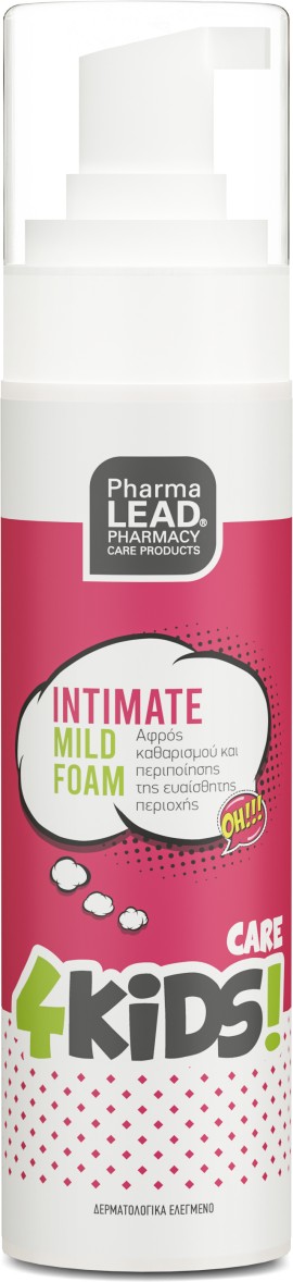 PharmaLead 4 Kids Intimate Mild Foam Αφρός Καθαρισμού για την Ευαίσθητη Περιοχή 200ml