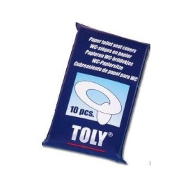 Toly Clean Seat Χάρτινο Κάλυμμα Τουαλέτας, 10τμχ