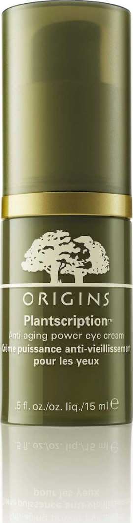 Origins Plantscription Anti Aging Power Eye Cream Αντιγηραντική Κρέμα Ματιών για Ξηρές και Ευαίσθητες Επιδερμίδες 15ml