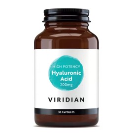 Viridian High Potency Hyaluronic Acid 200mg για την Καλή Υγεία των Αρθρώσεων 30 Κάψουλες