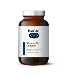 BioCare Slippery Elm Complex για την Ενίσχυση της Λειτουργίας του Στομάχου & του Οισοφάγου 90 Φυτικές Κάψουλες