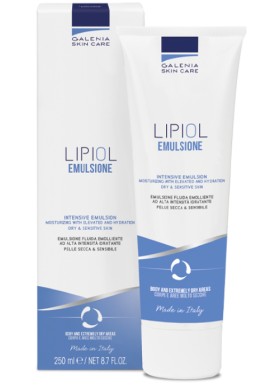 Galenia Skin Care Lipiol Emulsione Κερατολυτικό, Ενυδατικό, Αναπλαστικό Γαλάκτωμα για Αγκώνες, Γόνατα & Φτέρνες 250ml