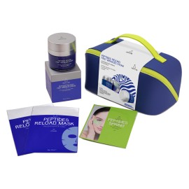 Youth Lab PROMO Peptides Reload First Wrinkles Cream Αντιρυτιδική Κρέμα 50ml - ΔΩΡΑ Peptides Spring Hydra Gel Eye Patches Αντιρυτιδική Μάσκα 1 Ζευγάρι Επιθέματα - Peptides Reload Mask Υφασμάτινη Μάσκα για Σύσφιξη 2 Τεμάχια - Νεσεσέρ Μπλε