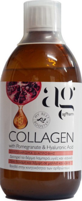 Ag Pharm Collagen Pomegranate & Hyaluronic Acid 500ml