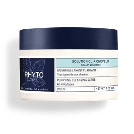 Phyto Scalp Solutions Purifying Cleansing Scrub Απαλό Καθαριστικό Απολεπιστικό για το Τριχωτό της Κεφαλής 200gr