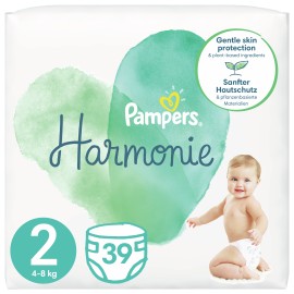 Pampers Harmonie Μέγεθος 2 [4-8kg] 39 Πάνες
