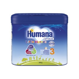 Humana Optimum 3 Little Heroes Γάλα σε Σκόνη Μετά τον 12ο Μήνα 300gr