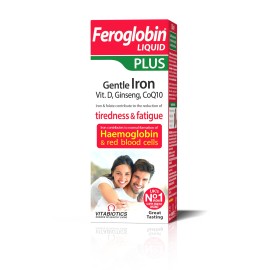 Vitabiotics Feroglobin Liquid Plus Σίδηρος σε Υγρή Μορφή για Ενήλικες 200ml