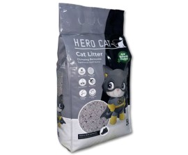 Hero Cat Activated Carbon Άμμος για Γάτες με Κόκκους Ενεργού Άνθρακα 5lt