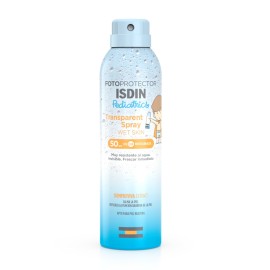 Isdin Fotoprotector Pediatrics Transparent Wet Skin SPF50 Παιδικό Αντηλιακό Σώματος από 3 Ετών Κατάλληλο για Βρεγμένο Δέρμα 250ml