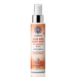 Garden Hair and Body Mist Happy Vanilla με Άρωμα Βανίλια 100ml