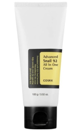 COSRX Advanced Snail 92 All in One Cream Κρέμα Προσώπου για Αντιγήρανση & Ανάπλαση με Έκκριμα Σαλιγκαριού 100gr