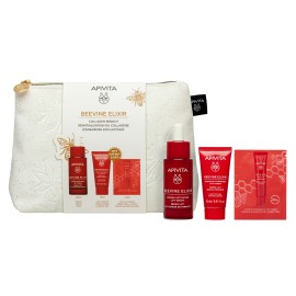 Apivita PROMO BeeVine Elixir Serum Ορός Ενεργοποίησης για Σύσφιξη & Lifting 30ml & ΔΩΡΟ Αντιρυτιδική Κρέμα Ημέρας για Σύσφιξη & Lifting Ελαφριάς Υφής Λιπαρές - Μικτές Επιδερμίδες 15ml & Sample Eye & Lip Cream 1.5ml & Νεσεσέρ