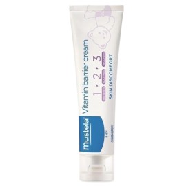 MUSTELA Vitamin Barrier Cream 1-2-3.Κρέμα για  αλλαγή πάνας- Σύγκαμα 100ml
