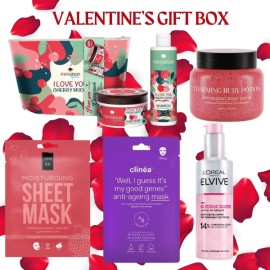Valentines Gift Box 5 Διαφορετικά Προϊόντα Περιποίησης Προσώπου, Σώματος, Μαλλιών