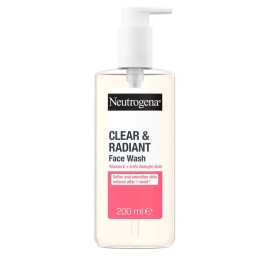 Neutrogena Clear & Radiant Face Wash Καθαριστικό Προσώπου με Βιταμίνη C & 0.5% Σαλικυλικό Οξύ 200ml