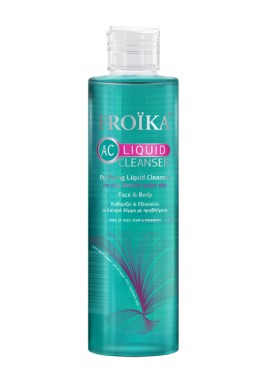 Froika AC Liquid Cleanser Αφρίζον Gel Καθαρισμού Προσώπου & Σώματος με Καταπραϋντική & Σμηγματορυθμιστική Δράση για Λιπαρές & με Τάση Ακμής Επιδερμίδες 200ml