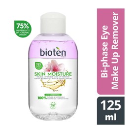 Bioten Skin Moisture Eye Make Up Remover Διφασική Λοσιόν Ντεμακιγιάζ Ματιών 125ml