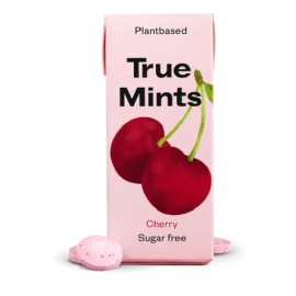 True Mints Cherry Sugar Free Φυσικές Παστίλιες με Γεύση Κεράσι Χωρίς Ζάχαρη 13gr