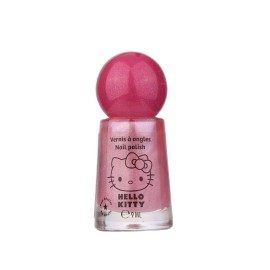 Take Care Hello Kitty & Friends Παιδικό Μανό με Βάση το Νερό - Hello Kitty Ροζ με Glitter 3ml