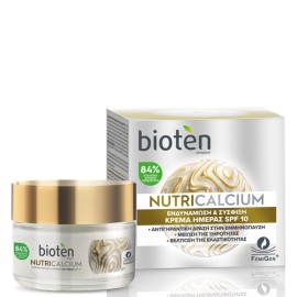 Bioten Nutri Calcium Κρέμα Ημέρας με SPF10 για Ενδυνάμωση & Σύσφιξη 50ml