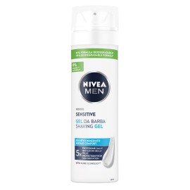Nivea Men Sensitive Shaving Gel Ξυρίσματος για Ευαίσθητες Επιδερμίδες 200ml