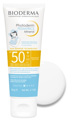 Bioderma Photoderm Pediatrics Mineral SPF50+ Βρεφική Αντηλιακή Κρέμα 50gr