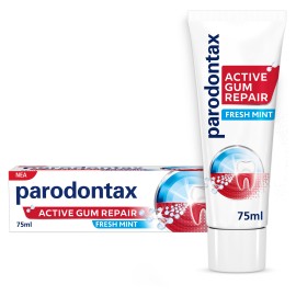 Parodontax Active Gum Repair Fresh Mint, Οδοντόκρεμα για την Αποκατάσταση των Ούλων που Αιμορραγούν από την 1η Εβδομάδα 75ml