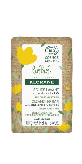 Klorane Bebe Βιολογικό Στέρεο Σαπούνι με Καλέντουλα 100gr