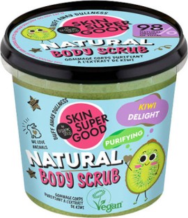Natura Siberica Organic Shop Skin Super Good Natural Body Scrub Kiwi Delight Απολεπιστικό Σώματος με Ακτινίδιο 360ml