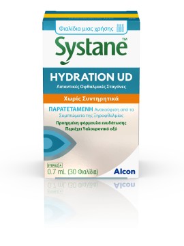 Alcon Systane Hydration UD Λιπαντικές Οφθαλμικές Σταγόνες Χωρίς Συντηρητικά 30 Φιαλίδια x 0.7ml