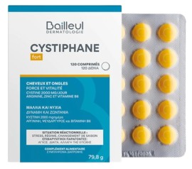 Bailleul Laboratoires Cystiphane Fort Συμπλήρωμα Διατροφής για Μαλλιά & Νύχια 120 Δισκία [Sticker -20%]