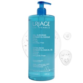 Uriage Extra Rich Dermatological Εξαιρετικά Πλούσιο Δερματολογικό Gel Προσώπου & Σώματος 1000ml