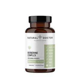 Natural Doctor Berberine Complex Συμπλήρωμα Διατροφής με Εκχύλισμα Βερβερίνης & Φυτοσωμιακή Βερβερίνη 60 Φυτικές Κάψουλες