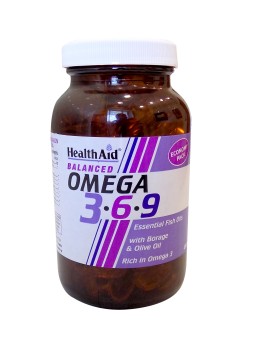 Health Aid Balanced Omega 3/6/9 Συμπλήρωμα Διατροφής με Ιχθυέλαια 90 Κάψουλες